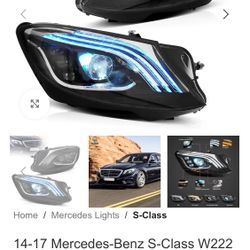 Mercedes S Class 2014-2017 Headlights Upgrade 
