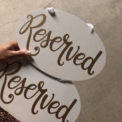 Reserved Signs