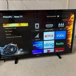 Phillips 32” Roku 