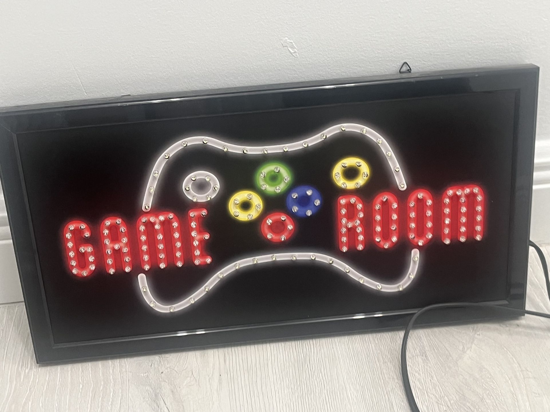 Electric light Up GAME ROOM Wall Sign for Sale in Fort Lauderdale, FL
