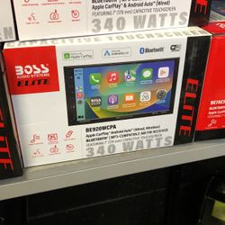 Boss Elite  7 Inch Apple CarPlay Wireless Stereo 