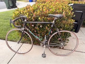Bianchi road bike.