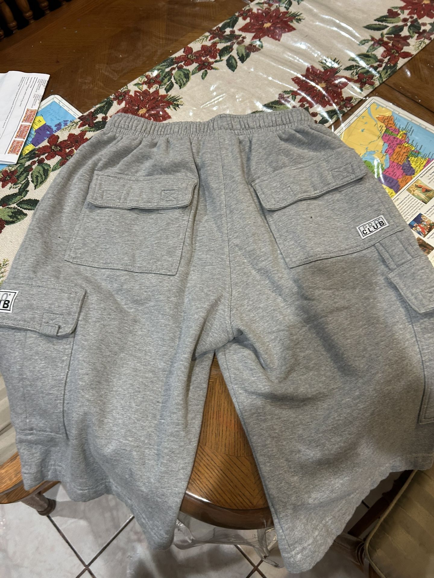 Grey Large Proclub Cargoshorts