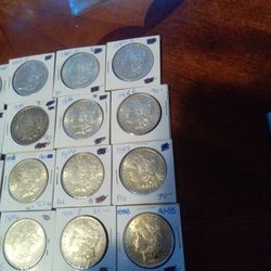Very Nice Morgan Silver Dollars  $90 Each 