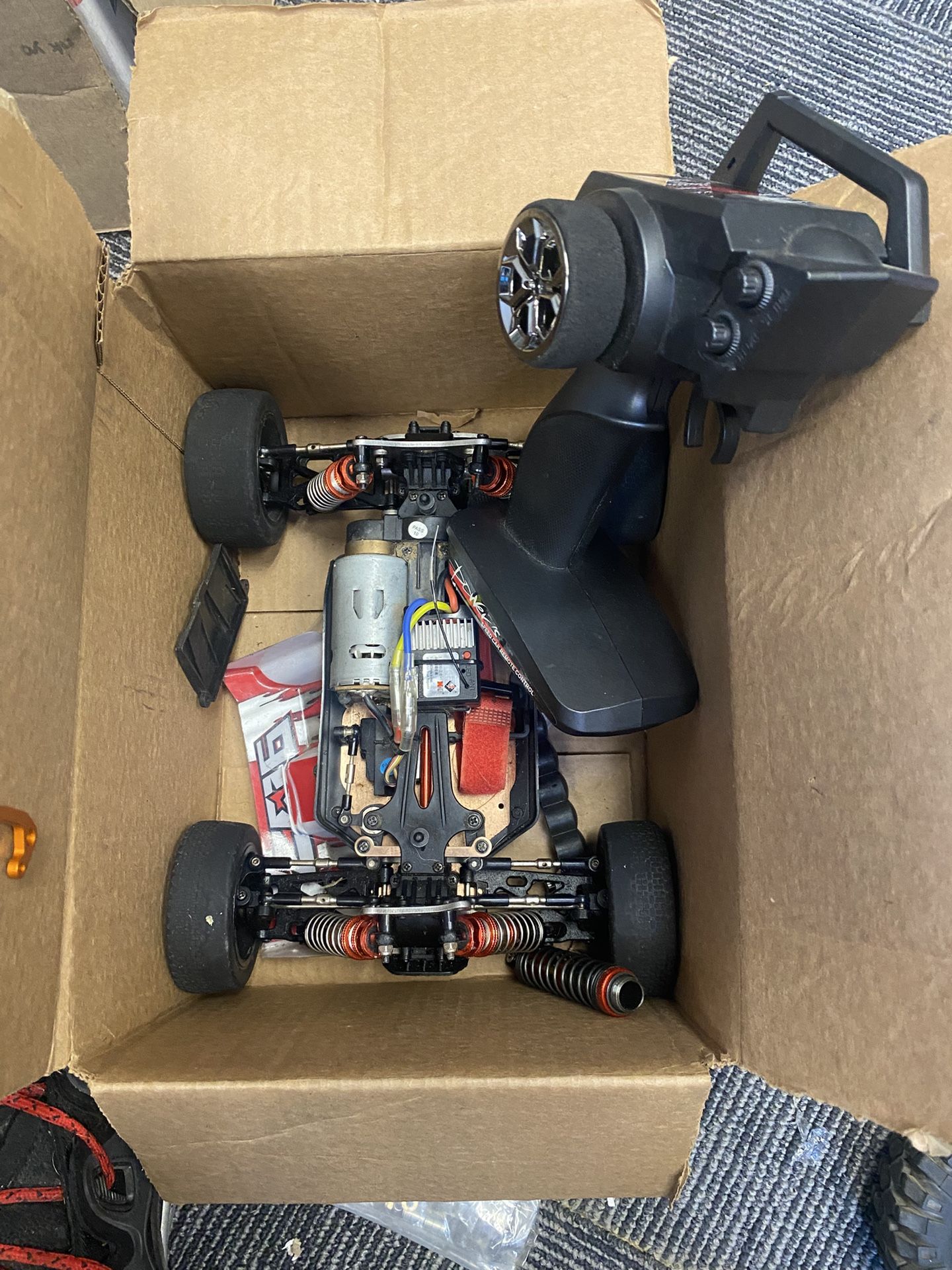 Big random RC Car And Truck Parts Lot