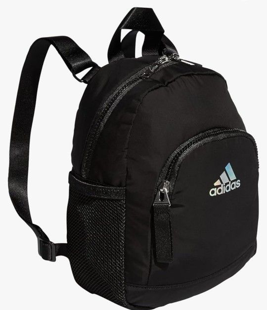 adidas Linear Mini Backpack Small Travel Bag, One Size