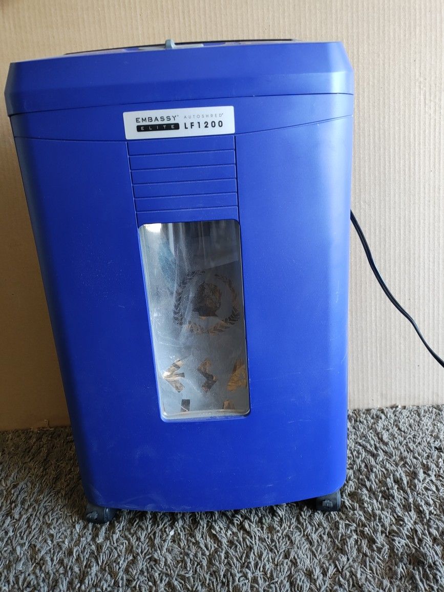 Paper Shredder Embassy Elite ,LF 1200