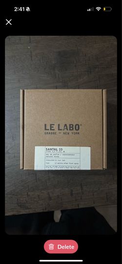 Le labo Santal 33