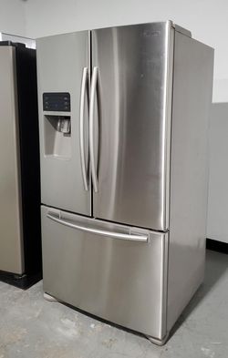 Samsung 3-Door Stainless Steel Fridge
