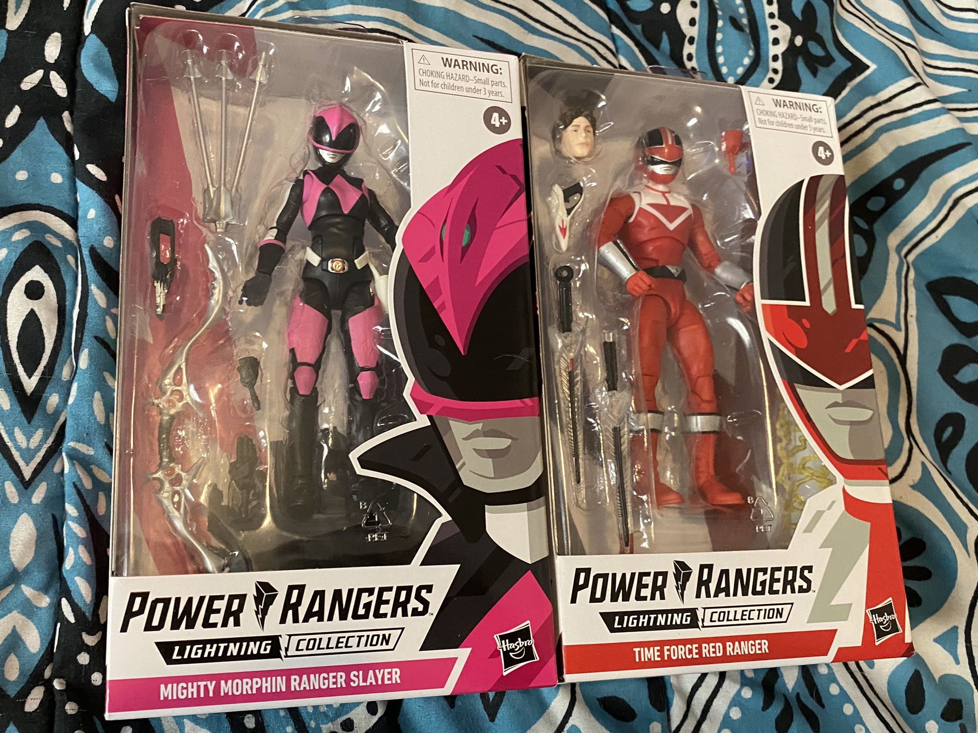 Ranger slayer and Timeforce red