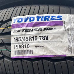 195/45/15 Toyo Extensa HP2