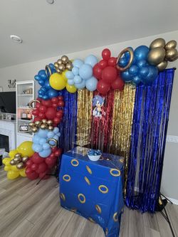 Birthday Balloon Garland 