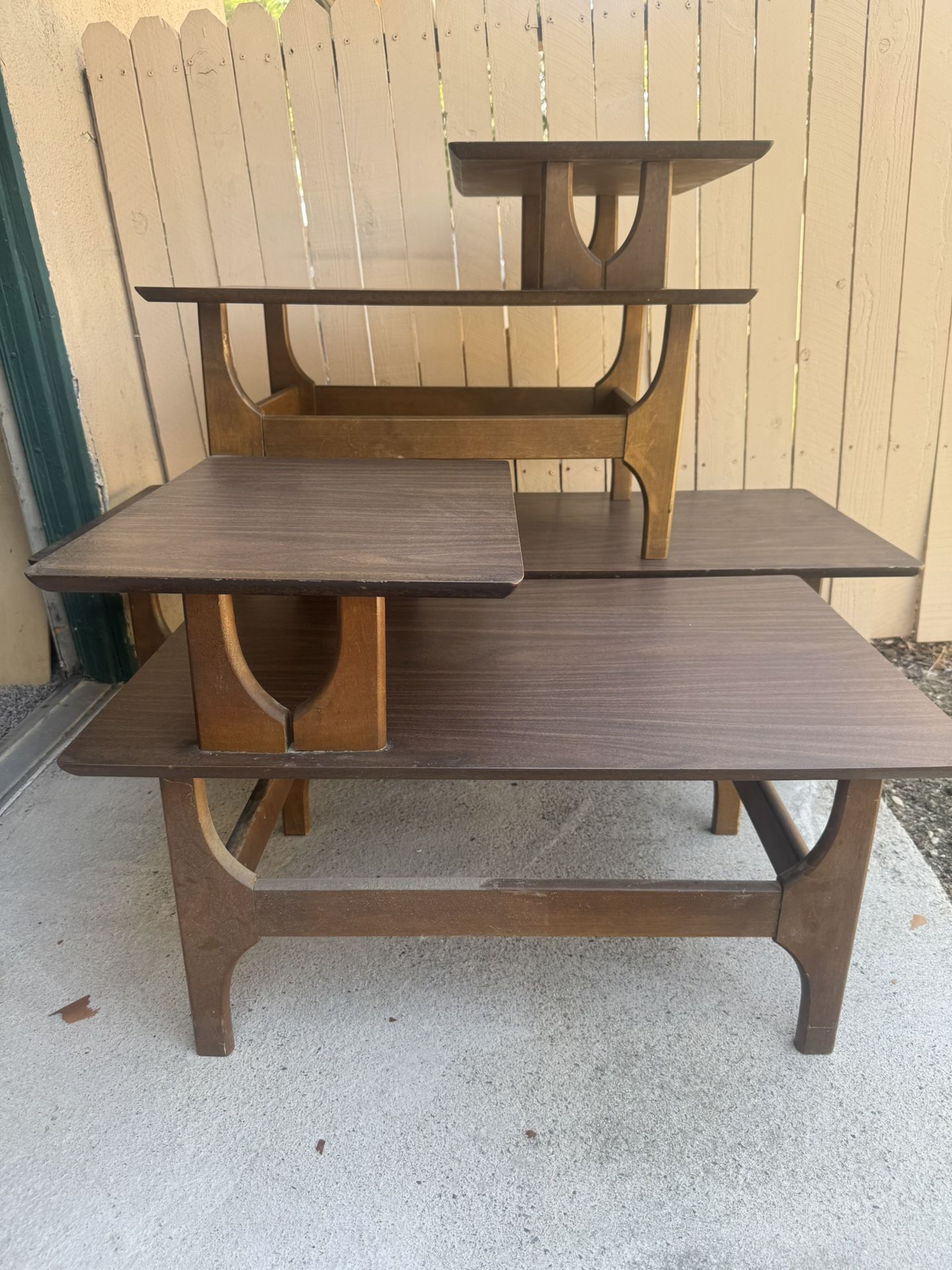 Coffee Table & 2 End Tables