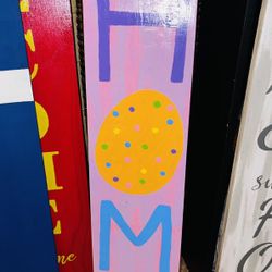 Easter Porch Deco Board, Double Sided