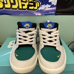  Size 11 Nike Force 58 Premium SB Light Bone Malachite