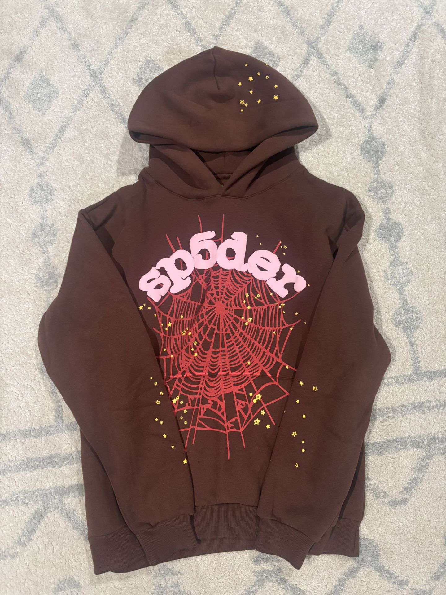 Sp5der Web Hoodie (Brown)