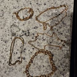 Set Of Bracelets And Necklaces