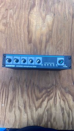 Shure Microphone Mixer SCM268