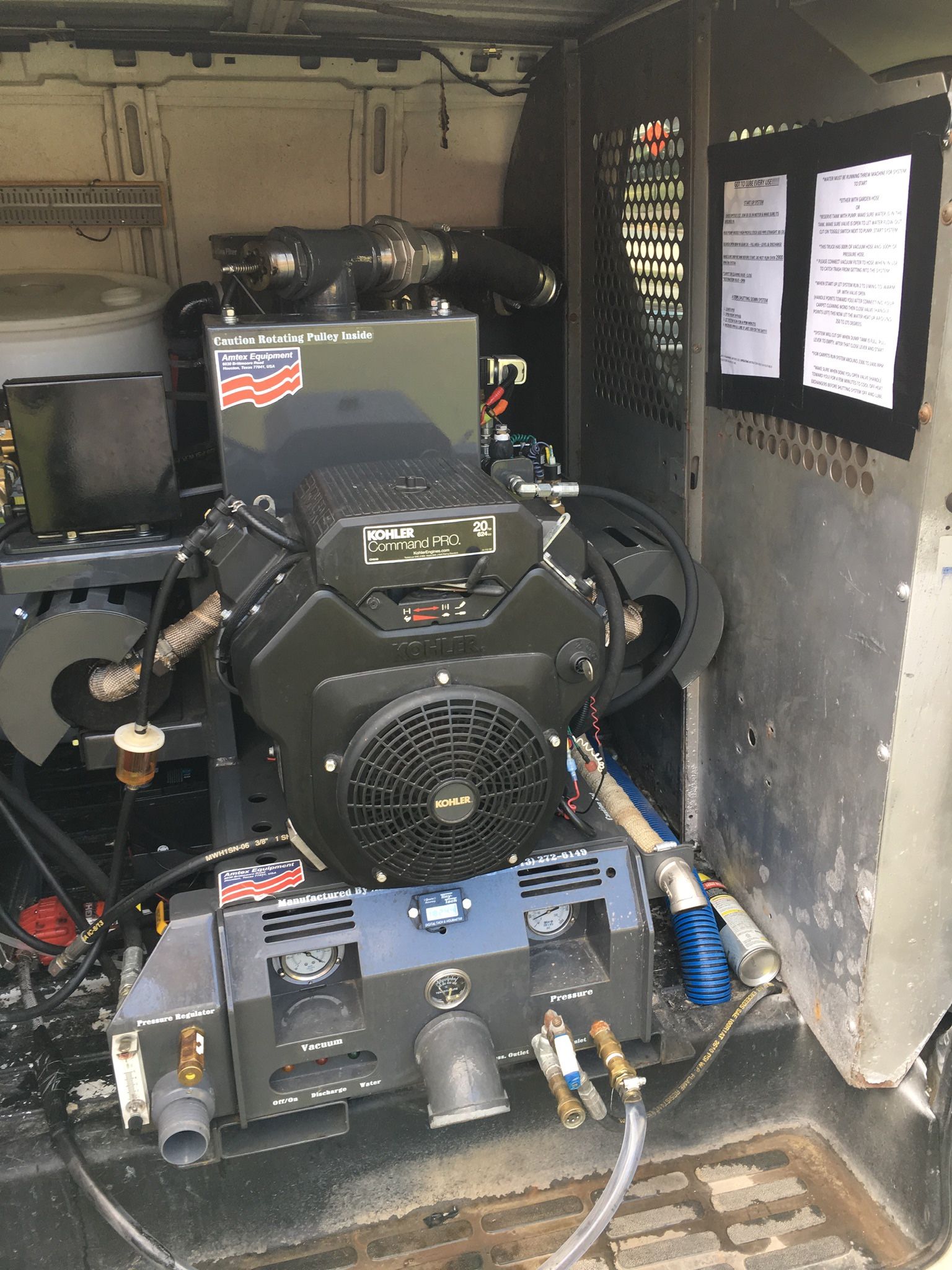 Truck Mount Carpet Machine And Accessories