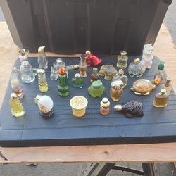 30 Vintage AVON Perfume Bottles (60's-70's)