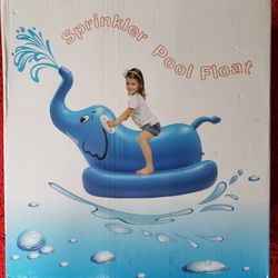 Elephant Sprinkler Pool Float