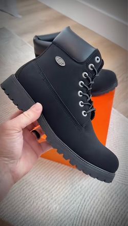 Lugz Black Convoy Boots NEVER WORN