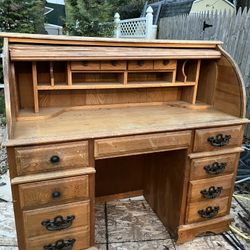 Secretary Desk With Roll Top PROJECT PIECE