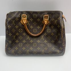 Authentic Louis Vuitton Speedy 35 Purse