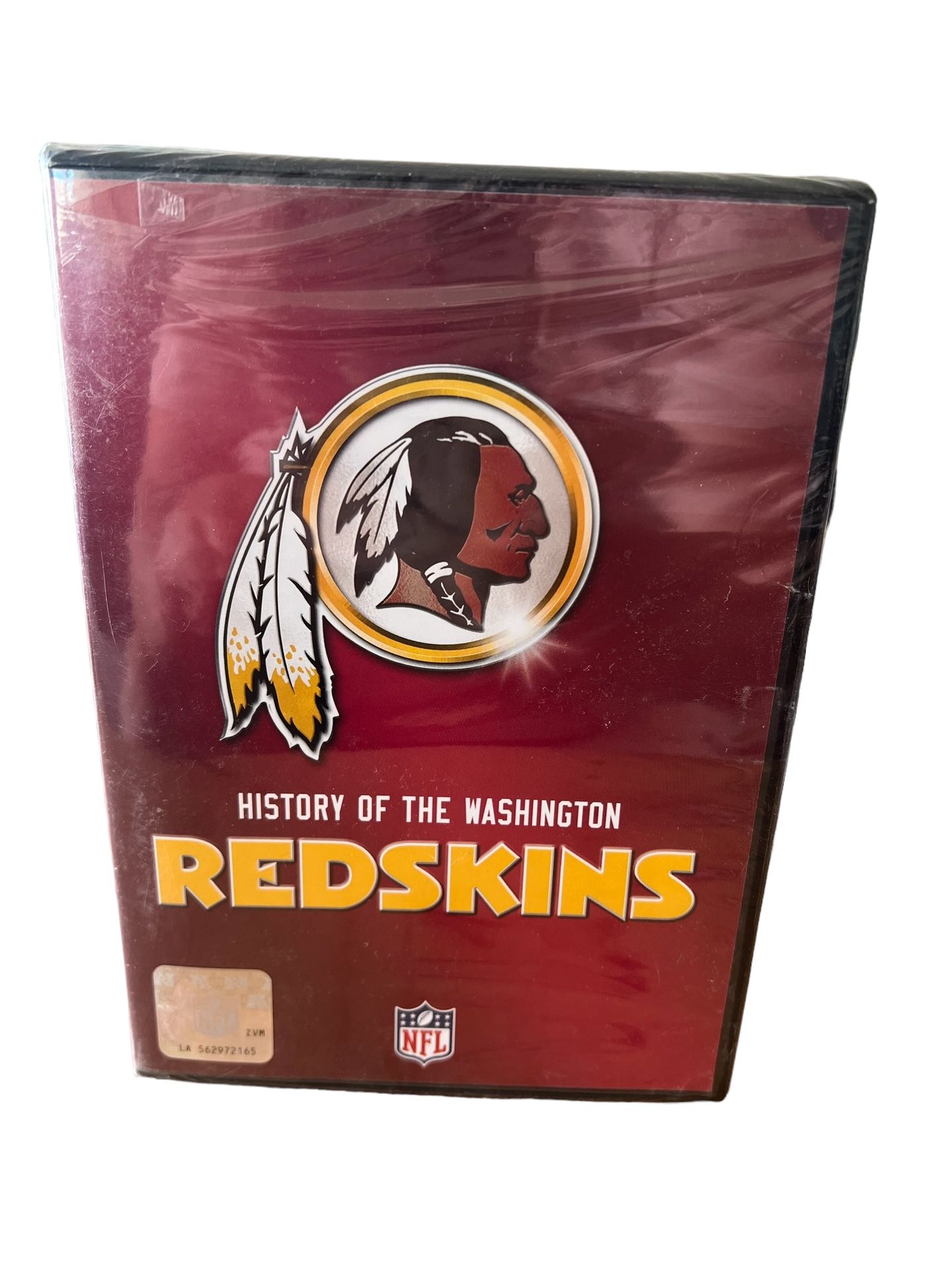 NFL History of the Washington Redskins DVD NEW SEALED Football Experience the dynamic history of one of the most legendary American football teams wi
