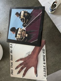 80s Hip Hop Vinyl Records - Eric B And Rakim and DJ Globe