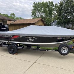 2010 Alumacraft Tournament Pro 185 Tiller