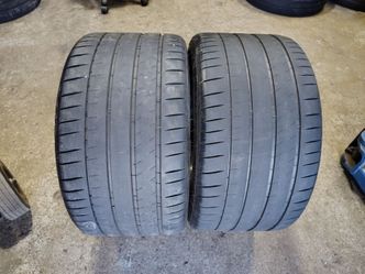 295/30ZR20 MICHELIN PILOT SPORT 4S PAIR   OF TIRES