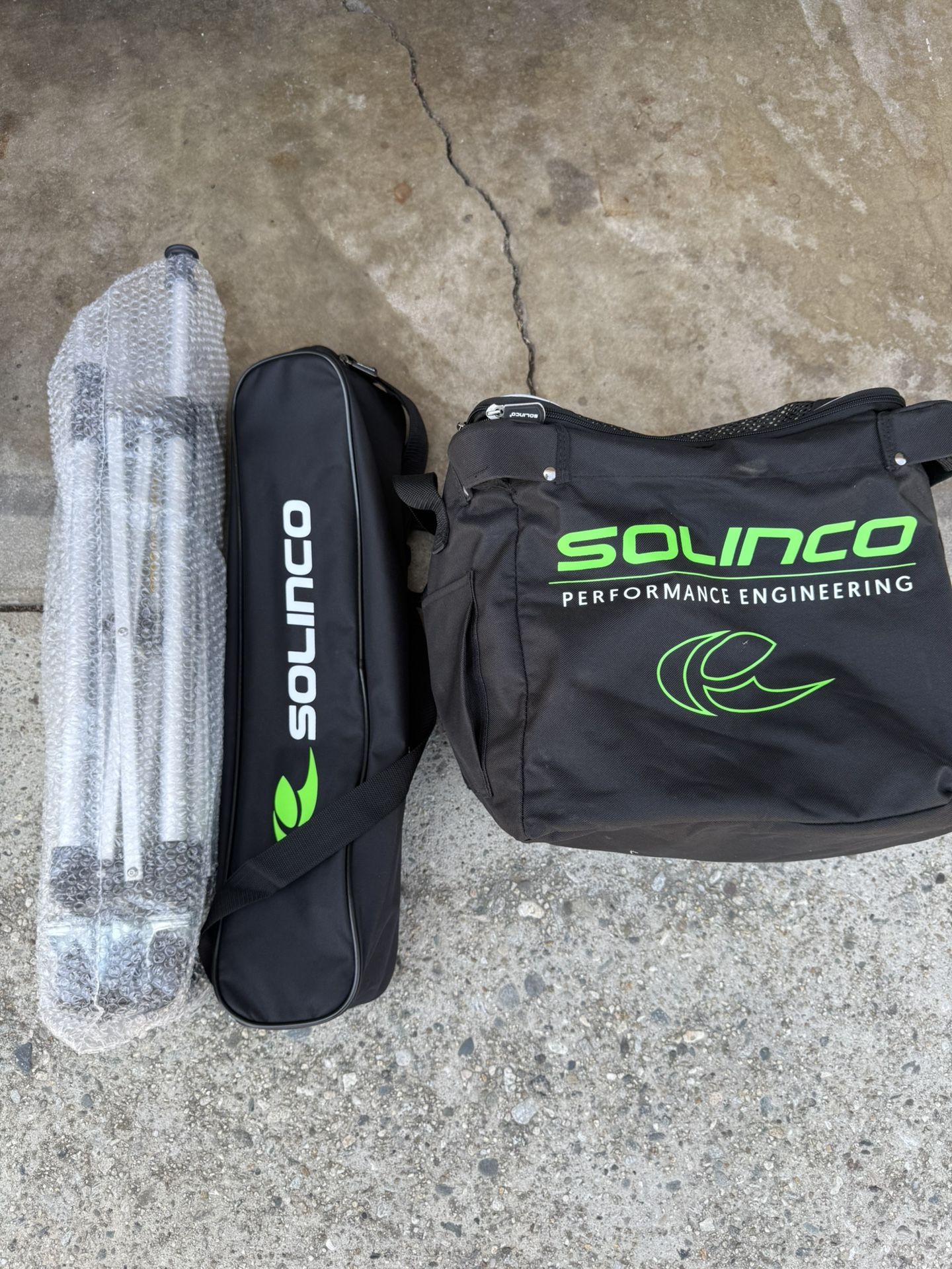 Solinco Lightweight 180 Ball Tennis Cart with Heavy Duty Ball Bag
