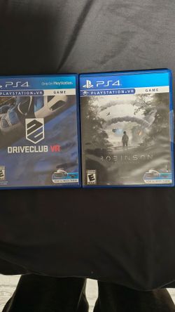 PS4 VR Games Bundle – Driveclub VR / Robinson & Creed
