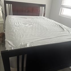 Brown Bed Frame 