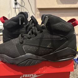 Jordan Fly Lockdown Basketball Shoes Black/Red Size 9.5