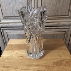 Lead Crystal Flower Vase