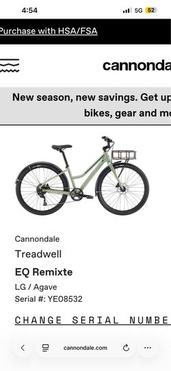 Cannodale Treadwell EQ DLX Remixte Bike