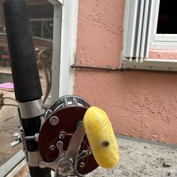 Very Nice Penn Jigmaster 500 On 7 Foot 30-50# Power Plus Trophy Class Rod