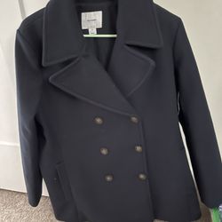 Women’s Navy Peacoat-xl