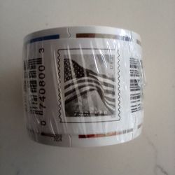 Sealed Roll of 100 Forever Stamps, $78 Retail