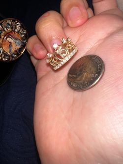 Quince 15 crown gold 14k ring