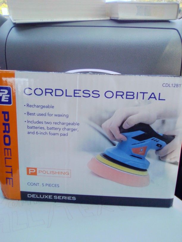 New In box Rechargeable Cordless Orbital Polisher
