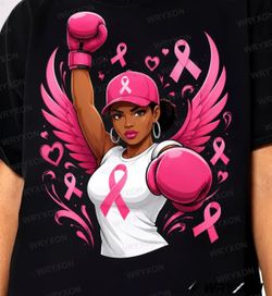 Breast Cancer Awareness Graphic T-Shirt