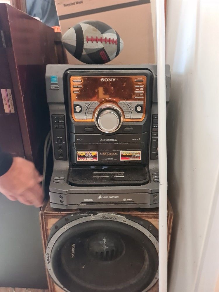 Stereo System SONY LBT-ZX6 540w