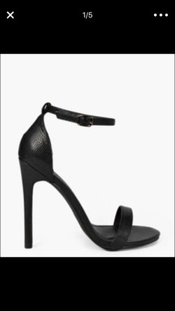 Black heels