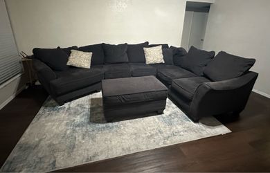 3 piece sofa with ottoman
