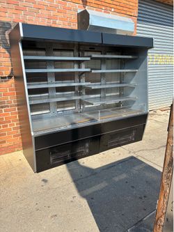 12 ft open refrigerator grab and go