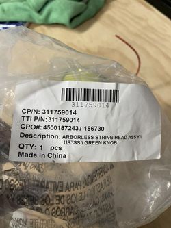 Ryobi String Head Assembly