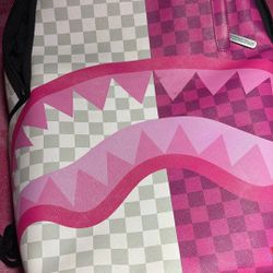 Pink Sprayground Backpack